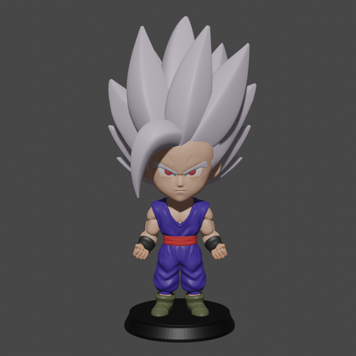 3D file GOHAN - BEAST - DB・3D printing template to download・Cults