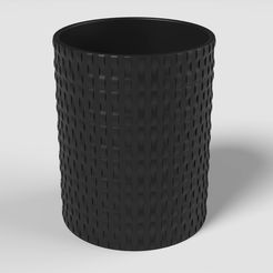 1.jpg Pencil cup - Vertical wave