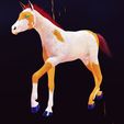 0_00003.jpg DOWNLOAD Arabian horse 3d model - animated for blender-fbx-unity-maya-unreal-c4d-3ds max - 3D printing HORSE - POKÉMON - GARDEN