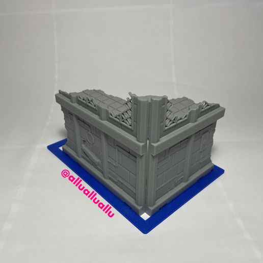 TerrainFoldingFrontS.jpg Terreno plegable: Escaramuza Gótica Ruinas Set