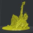 Picture02.jpg Statue of Liberty from Planet of the Apes - Digital Download STL for 3D Printer - Final Scene