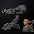 0.jpg Predator Shoulder Cannon plasma Two Size File STL – OBJ for 3D Printing