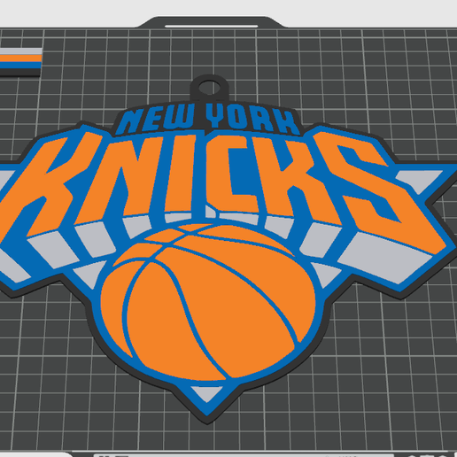 1.png New York Knicks Logo Keychain