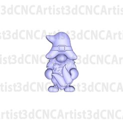 Pilgrim-Corn-Gnome.jpg 3D file Fall Pilgrim Gnome, CNC, Mold Making, 3d Printing, Craft Molds, Chocolate Molds, Bath Bomb Molds, Accessory Embellishment・3D printing model to download