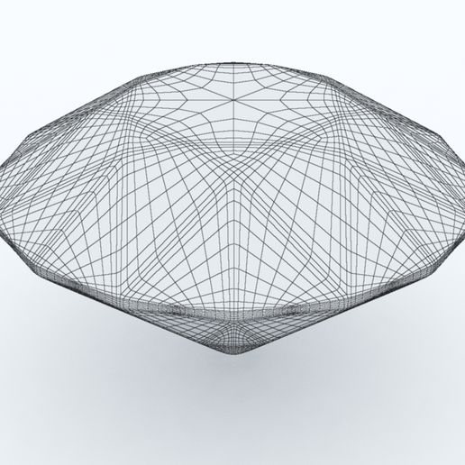 💎 Diamond・ STL File for 3D printing and CNC machining - Laser cutting・Cults