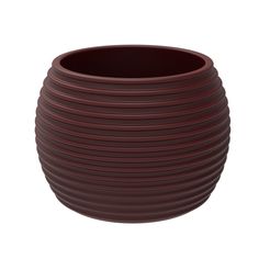 Special_horizontal_line_Spherical_pot_Bowl.1394.jpg Fichier STL VASE SPHÉRIQUE À AILETTES - POT - PORTE-CRAYON OU JARDINIÈRE・Objet pour imprimante 3D à télécharger