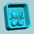 el4.png Jelly Candy Molding Elephant - Gummy Mould