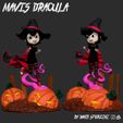 Mavis-Doc-1.jpg Mavis Dracula Halloween 3D PRINT Figurine