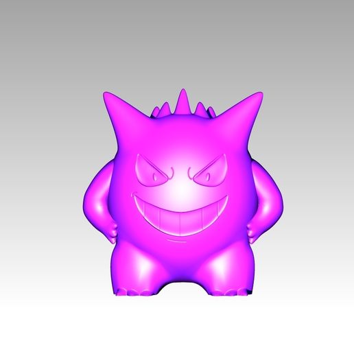 🐉 Gengar (#094) Pokémon・ STL File for 3D printing・Cults