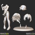 E.png March 7th - Summer Splash Adventure - Honkai: Star Rail Figure - 3D Printing