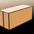 Orange.png Cargo Container