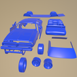 A007.png Dodge Charger General Lee 1969 Printable Car In Separate Parts