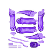 3 knuc long bone full plate .stl Datei STL Bone Finger Aktualisiert・Design für 3D-Drucker zum herunterladen, LittleTup