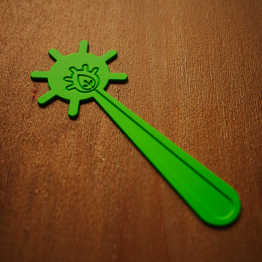 SBM_0002.png Bookmark | Sunny Bookmark | Sun and Leaf Bookmark