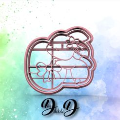 untitled.300.jpg STL file Easter egg bunny cutter・3D printable model to download