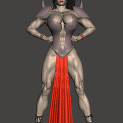 MW_01.png Muscle woman  (low poly)