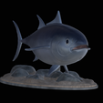 Bluefin-tuna-7.png Atlantic bluefin tuna / Thunnus thynnus / Tuňák obecný  fish underwater statue detailed texture for 3d printing