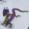 Flexi Print-in-Place Imperial Dragon with 3MF Included!