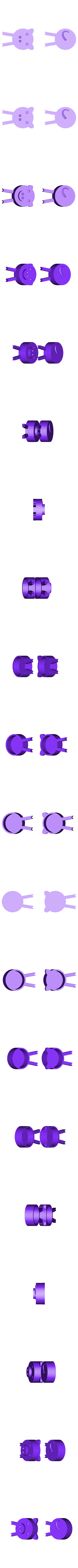 corkpals-pig.stl Пробковые друзья: Свинья