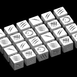 9.jpg 3D file Warhammer 40k - Tyranid dice.・3D printable model to download, PRiNG