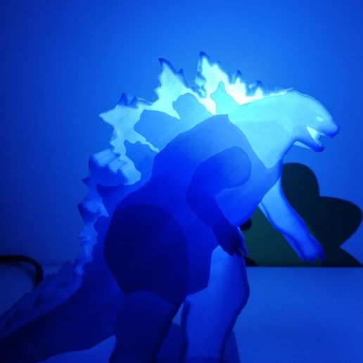 GODZILLA LAMP 3D model