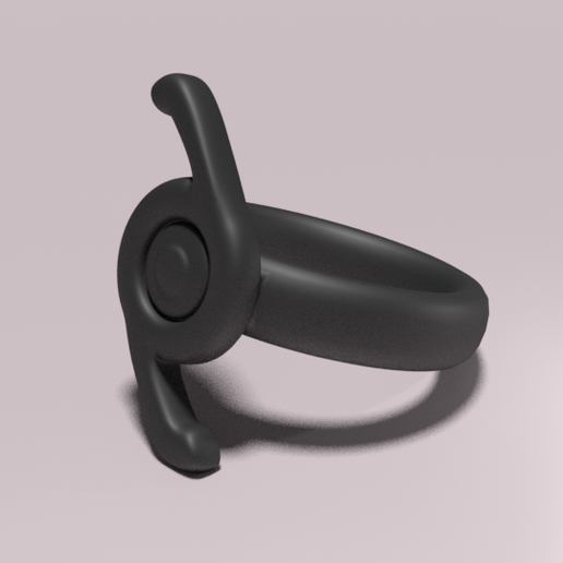 Unown ring "Z" 3D model