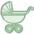cochecito - copia.png Stroller 1 baby cookie cutter