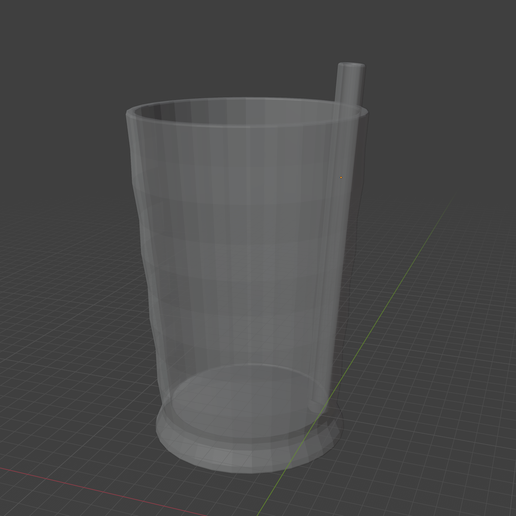 Reusable Cup with Straw – Eco-Friendly & Stylish Design 3D model