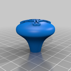 edcd28888abbb27cea2a9755d0ff7bff.png Free 3D file Skull Drawer Pull・3D printing model to download