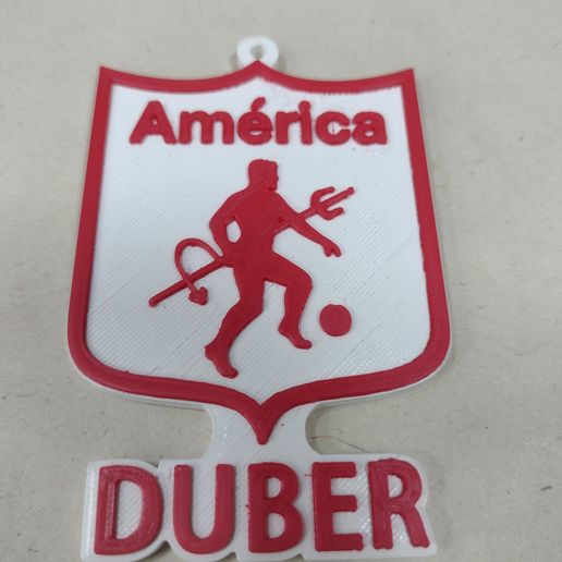 América de Cali keychain 3D model