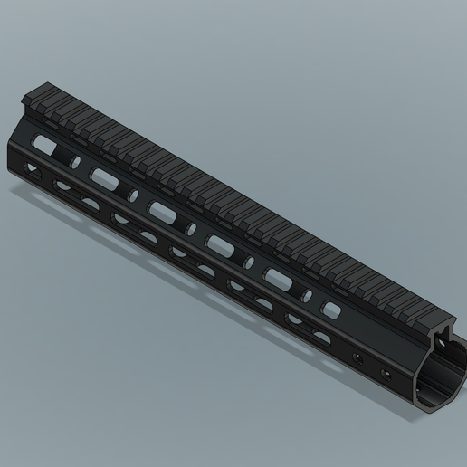 Airsoft AR15 M-LOK Handguard (11 inch, 280 mm)