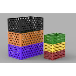 BOX-package.1.jpg 3D file a perforated box・3D printing design to download