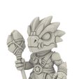 7.jpg Fantasy Creature Warrior STL Bundle | Stylized Chibi Monster Collection | Mythical Animal Fighters | Cute Collectible Figurines | 3D Print Models