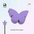 butterfley.jpg Butterfly Straw Topper, Stanley Drink Accessories, Cute Straw Charm, Tumbler Gifts, 3 Straw Sizes