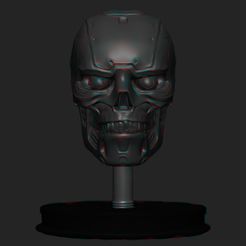 16.jpg Download STL file Terminator Rev-9 Head • 3D printing design, DerikRepto