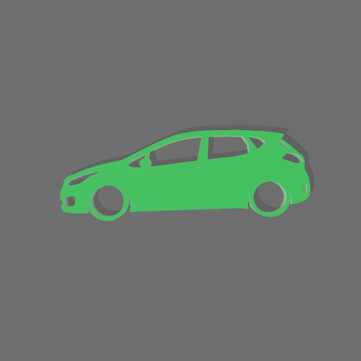 Kia Ceed side key ring