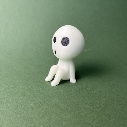 IMG_2591.jpg Kodama (#5) ✨🌲, Princess Mononoke🐺🌕, Miyazaki, FanArt, Ghibli🌟