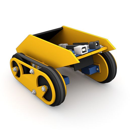 FOTO03.jpg TRACKED ROBOT EASYBUG3D FOR 3D PRINTING