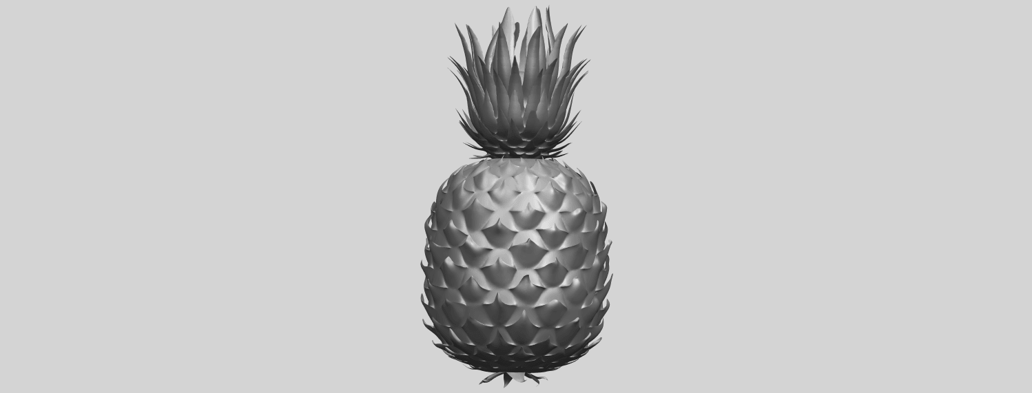15_TDA0552_PineappleA06.png Download free file Pineapple • Template to 3D print, GeorgesNikkei