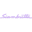 logo-siambretta.STL Siambretta (Argentina Lambretta) logo