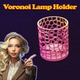 3.jpg Voronoi Lamp Holder