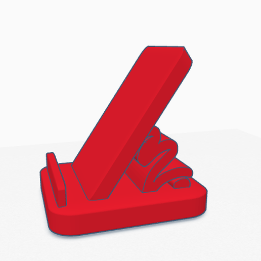 phone stand 3D model