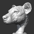 04.png Hyena Head AM14 3D print model