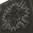 Wireframe-Low-Carved-Ceiling-Tile-06-5.jpg Carved Ceiling Tile 06