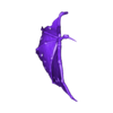 Warlock_Wing_R.stl Raiment diabolique - Warlock mort-vivant