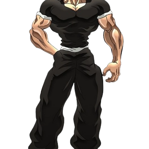 Yujiro Hanma figurine, Yujiro.