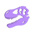 501_Head1_0.1mm_v2.stl [3Dino Puzzle] Classic Style T-Rex