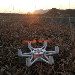 20140118_181159-2_display_large.jpg Free STL file Flexbot-hexacopter・3D printing template to download
