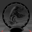 Screenshot_7.png Eagle Desktop Sculpture - Suspended 3D - Thread Art