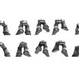 255142f79dc9c260f525b064d323e2e9_display_large.jpg Free STL file 13 pairs of power armour legs 28mm・3D printing design to download